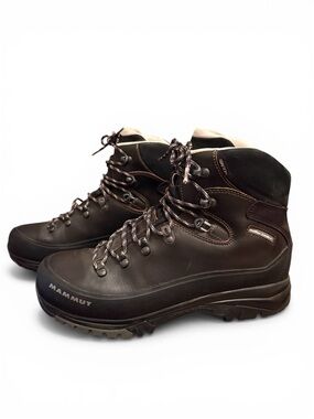 MAMMUT Kootenay leather hiking boots Raichle Vibram Gore-tex Sz. 12